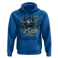 250 Years Anniversary Hoodie Patriotic Jet Fighter US Flag Camo