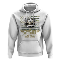 250 Years Anniversary Hoodie Patriotic Jet Fighter US Flag Camo