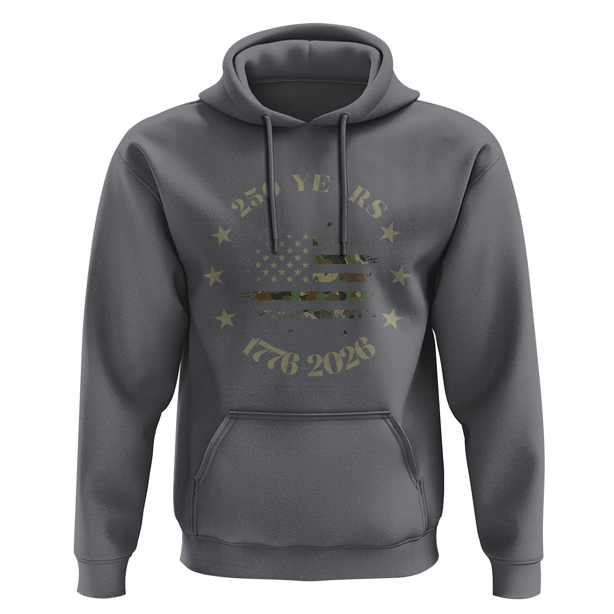 250 Years Anniversary Hoodie Camo American Flag Independence Day