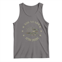 250 Years Anniversary Tank Top Camo American Flag Independence Day
