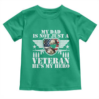Military Family Veteran Support Toddler T Shirt My Papa US Veteran My Hero
