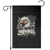 250 Years America Anniversary Garden Flag Patriotic Bald Eagle Military Tactical American Flag Camo
