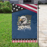 250 Years America Anniversary Patriotic Garden Flag Bald Eagle Military Tactical American Flag Camo