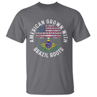 Brazilian Roots American Grown Tree Flag T Shirt