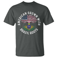 Brazilian Roots American Grown Tree Flag T Shirt