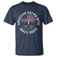 Brazilian Roots American Grown Tree Flag T Shirt
