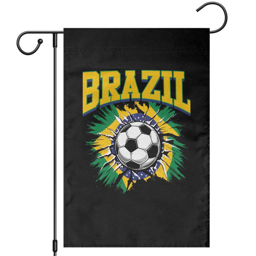 Brazil Soccer Fan Garden Flag Brazilian Football Game Day Fan