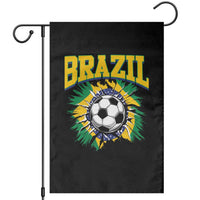 Brazil Soccer Fan Garden Flag Brazilian Football Game Day Fan