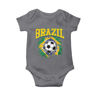 Brazil Soccer Fan Baby Onesie Brazilian Football Game Day Fan