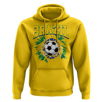 Brazil Soccer Fan Hoodie Brazilian Football Game Day Fan