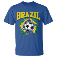 Brazil Soccer Fan T Shirt Brazilian Football Game Day Fan