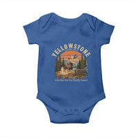 Yellowstone Do Not Pet The Fluffy Cows Baby Onesie Funny Bison Meme Wildlife Lover Gift