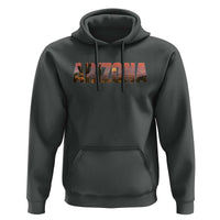 Arizona Photo Landscape Cactus Dessert Mountains Nature Hoodie