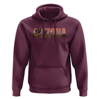 Arizona Photo Landscape Cactus Dessert Mountains Nature Hoodie