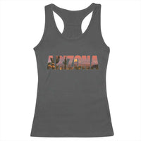 Arizona Photo Landscape Cactus Dessert Mountains Nature Racerback Tank Top