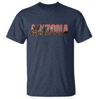 Arizona Photo Landscape Cactus Dessert Mountains Nature T Shirt