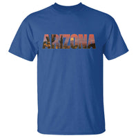 Arizona Photo Landscape Cactus Dessert Mountains Nature T Shirt