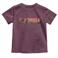Arizona Photo Landscape Cactus Dessert Mountains Nature Toddler T Shirt