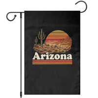 Arizona Desert Sunset Saguaro Cactus Mountains Nature Lover Garden Flag