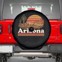 Arizona Desert Sunset Saguaro Cactus Mountains Nature Lover Spare Tire Cover