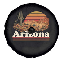 Arizona Desert Sunset Saguaro Cactus Mountains Nature Lover Spare Tire Cover