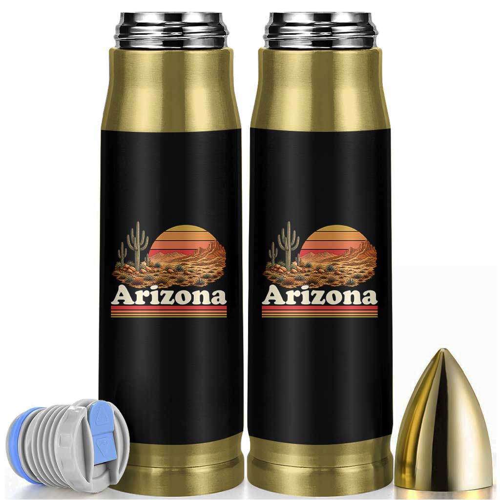 Arizona Desert Sunset Saguaro Cactus Mountains Nature Lover Bullet Tumbler
