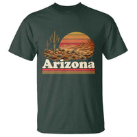 Arizona Desert Sunset Saguaro Cactus Mountains Nature Lover T Shirt