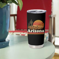 Arizona Desert Sunset Saguaro Cactus Mountains Nature Lover Tumbler Cup