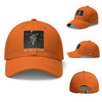 We Ride at Dawn Baseball Cap Funny Racoon Riding Tricycle Chaotic Meme