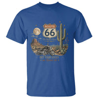 Highway 66 Get Your Kicks Centennial Road Trip T Shirt Vintage 1976 American Cruiser Motorcycle Lover 100th Anniversary Gift