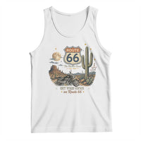 Highway 66 Get Your Kicks Centennial Road Trip Tank Top Vintage 1976 American Cruiser Motorcycle Lover 100th Anniversary Gift