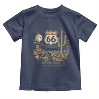 Highway 66 Get Your Kicks Centennial Road Trip Toddler T Shirt Vintage 1976 American Cruiser Motorcycle Lover 100th Anniversary Gift