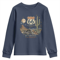 Highway 66 Get Your Kicks Centennial Road Trip Youth Sweatshirt Vintage 1976 American Cruiser Motorcycle Lover 100th Anniversary Gift