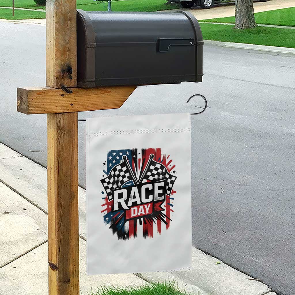 Checkered Flag Racing Garden Flag Race Day Team Lover - Wonder Print Shop