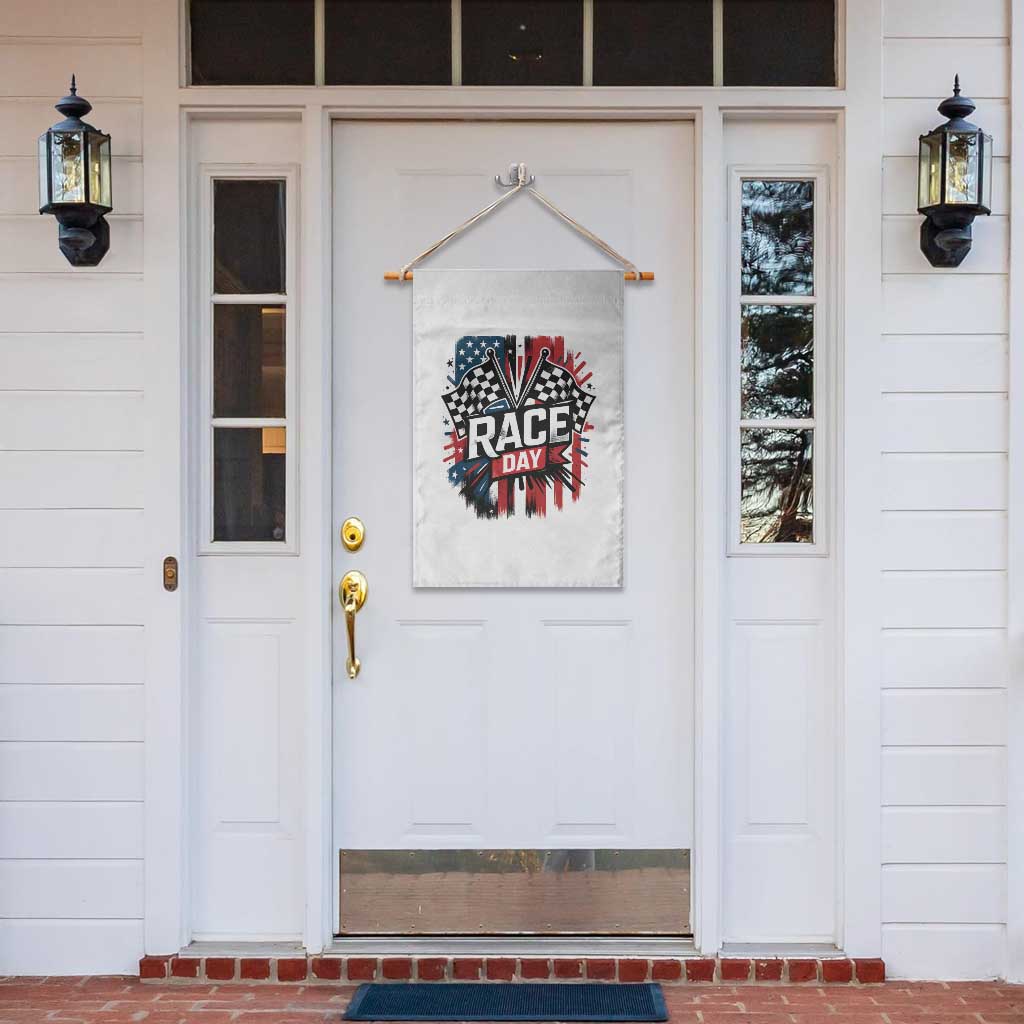 Checkered Flag Racing Garden Flag Race Day Team Lover - Wonder Print Shop