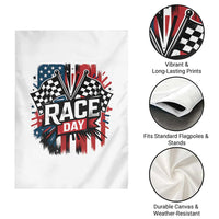 Checkered Flag Racing Garden Flag Race Day Team Lover - Wonder Print Shop