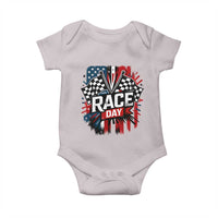 Checkered Flag Racing Baby Onesie Race Day Team Lover - Wonder Print Shop