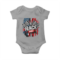 Checkered Flag Racing Baby Onesie Race Day Team Lover - Wonder Print Shop