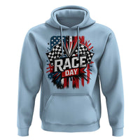 Checkered Flag Racing Hoodie Race Day Team Lover - Wonder Print Shop