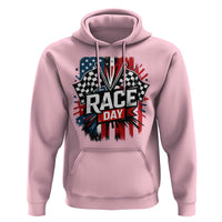 Checkered Flag Racing Hoodie Race Day Team Lover - Wonder Print Shop
