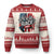 Checkered Flag Racing Ugly Christmas Sweater Race Day Team Lover - Wonder Print Shop