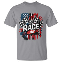 Checkered Flag Racing T Shirt Race Day Team Lover - Wonder Print Shop