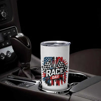 Checkered Flag Racing Tumbler Cup Race Day Team Lover