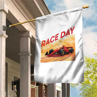 Vintage Racing Formula Car Garden Flag - Wonder Print Shop