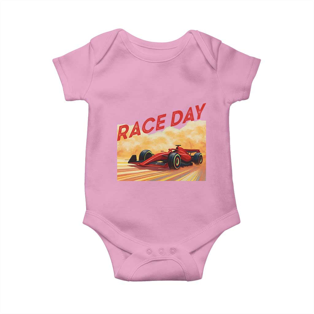 Vintage Racing Formula Car Baby Onesie - Wonder Print Shop