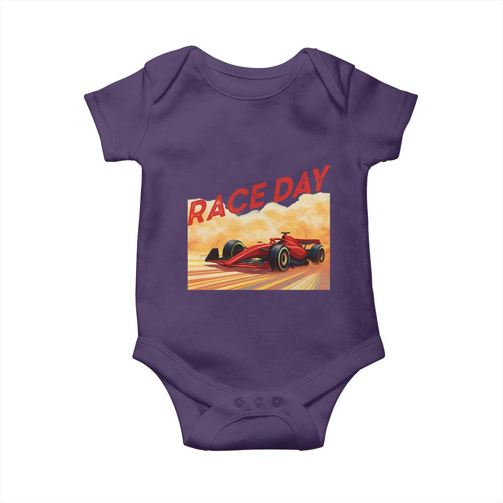 Vintage Racing Formula Car Baby Onesie - Wonder Print Shop