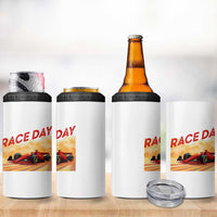 Vintage Racing Formula Car 4 in 1 Can Cooler Tumbler