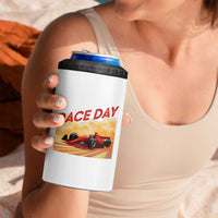 Vintage Racing Formula Car 4 in 1 Can Cooler Tumbler