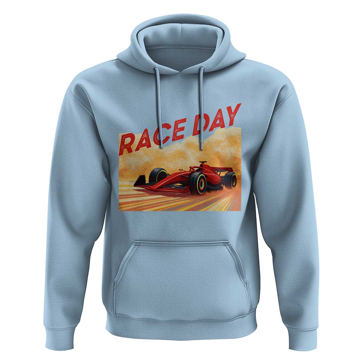 Vintage Racing Formula Car Hoodie - Wonder Print Shop