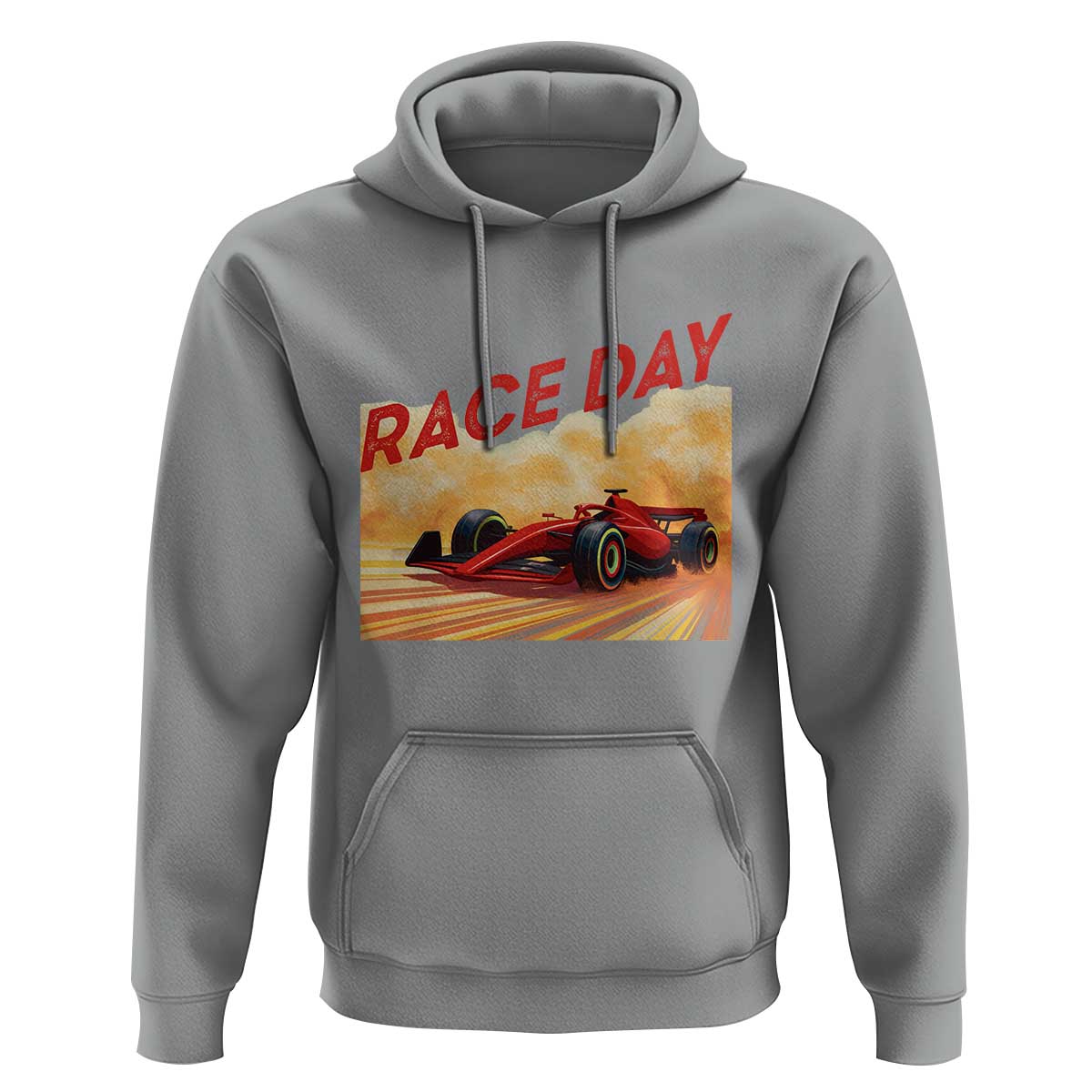 Vintage Racing Formula Car Hoodie - Wonder Print Shop